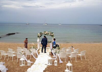Pula va a nozze - Location - Spiaggia di Nora