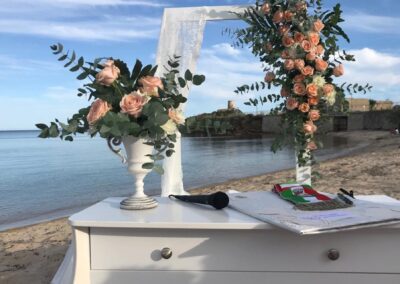 Pula va a nozze - Location - Spiaggia di Nora